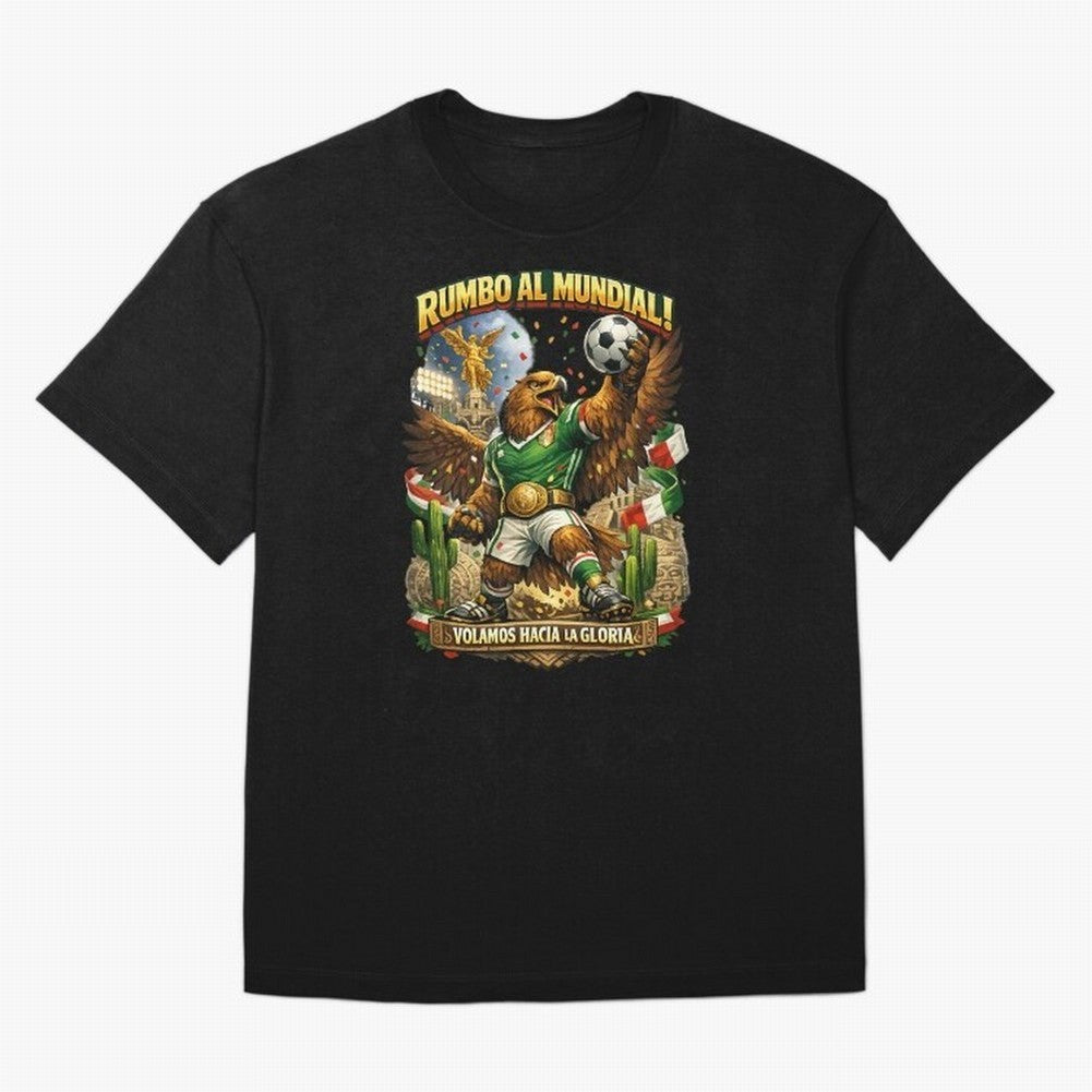 Mexico World Cup 2026 Eagle Fan Art Classic T-Shirt Show Your Love for Match Day Hype around FIFA World Cup 2026 Group Stage, Haaland, Brazil, Portugal and Argentina, Championship Spirit, Famous Goals, Roaring Crowds and International Football