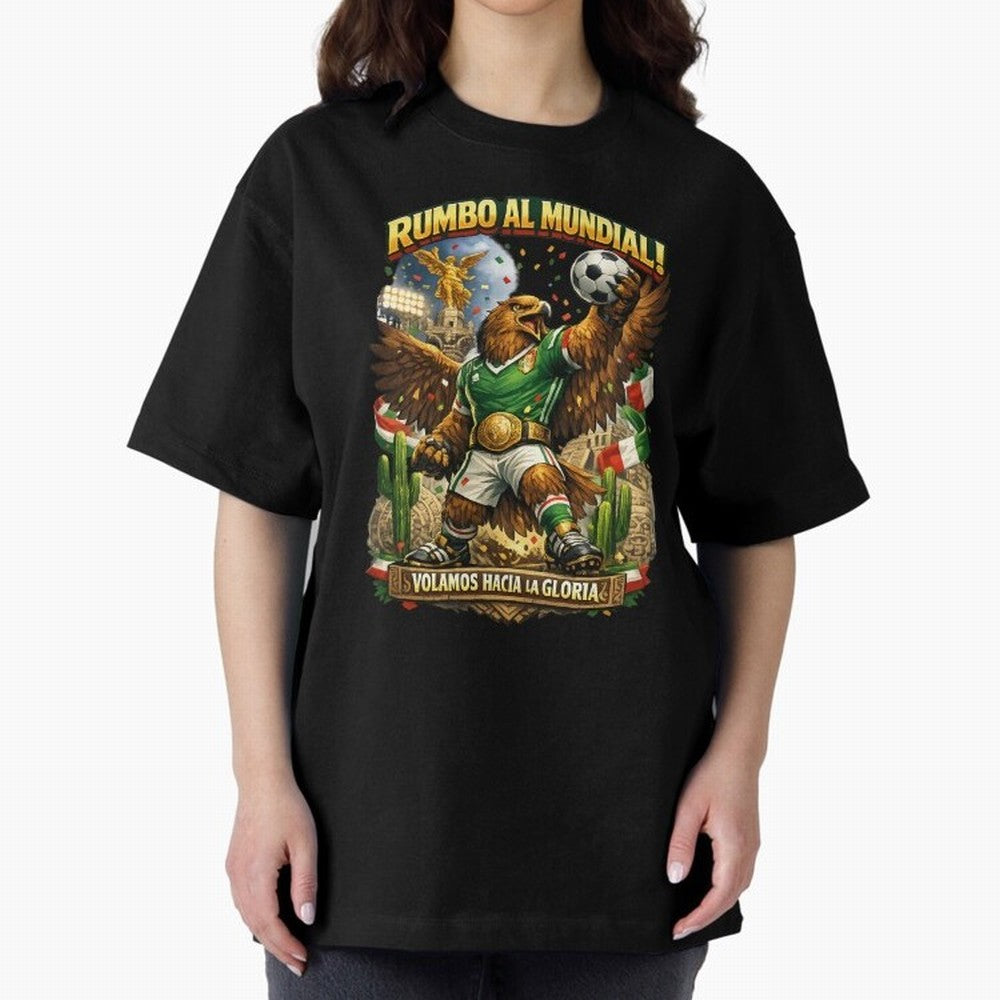 Mexico World Cup 2026 Eagle Fan Art Classic T-Shirt Show Your Love for Match Day Hype around FIFA World Cup 2026 Group Stage, Haaland, Brazil, Portugal and Argentina, Championship Spirit, Famous Goals, Roaring Crowds and International Football