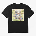 Cute Sheepdog Soccer Star - 2026 World Cup Fluffy Puppy Classic T-Shirt Carry the Colors and Pride of Global Football Passion for FIFA World Cup 2026, Connected to Neymar, Haaland and Cristiano Ronaldo, Argentina, Stadium Chants, National Pride,