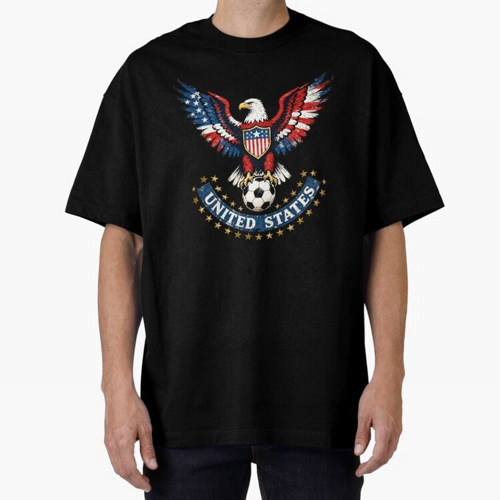 USA Soccer Eagle - United States Football Fan Classic T-Shirt Relive Legendary Nights from FIFA World Cup 2026 for Fans of Mbappe and England and Germany, Bringing Soccer Culture, Superstar Moments, National Team Dreams and Competitive Fire;