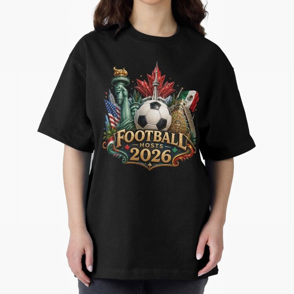 Road to 2026 USA Mexico Canada Soccer Design Classic T-Shirt Join Supporters Worldwide for the FIFA World Cup 2026 Journey through Cristiano Ronaldo Highlights, Germany Pride, Retro Football Energy, Iconic Rivalries, Trophy Chase Drama and Stadium