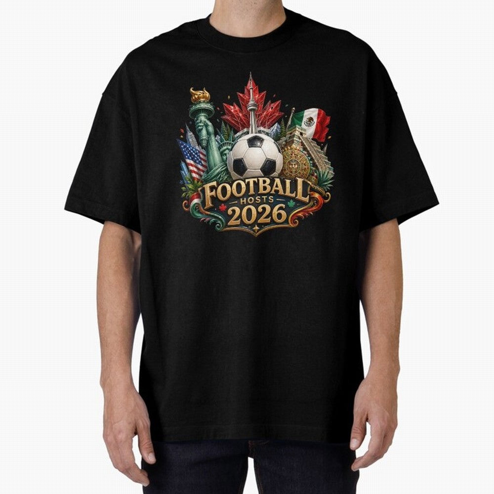 Road to 2026 USA Mexico Canada Soccer Design Classic T-Shirt Join Supporters Worldwide for the FIFA World Cup 2026 Journey through Cristiano Ronaldo Highlights, Germany Pride, Retro Football Energy, Iconic Rivalries, Trophy Chase Drama and Stadium