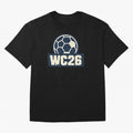 WC26 Retro Soccer Ball Vintage Football Fan Design Classic T-Shirt Bring Global Tournament Vibes to FIFA World Cup 2026 USA Canada Mexico Built around Cristiano Ronaldo, Haaland and CR7, Portugal, Spain and Germany Energy, Football Passion,