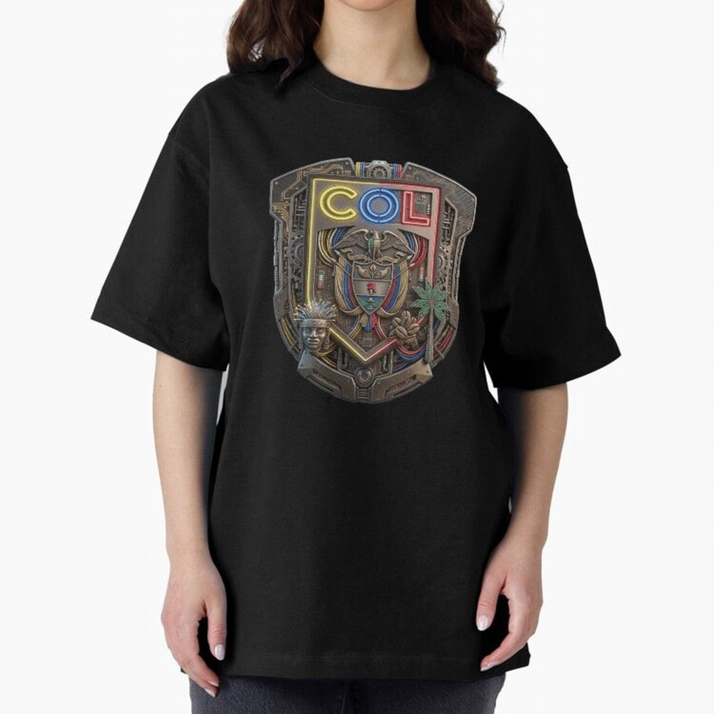 Feel the passion of Colombia with this dynamic Shield and soccer player design Classic T-Shirt Represent Football Lovers during FIFA World Cup 2026 for Fans of CR7 and Netherlands, Bringing Fan Favorite Moments, National Team Passion, Big Match