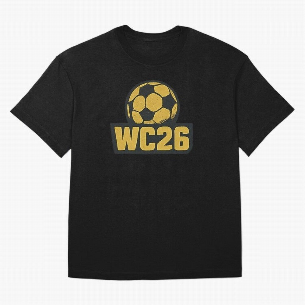 WC26 Soccer Ball Vintage Football Fan Design Classic T-Shirt Make Your Look Match the FIFA World Cup 2026 Journey through CR7 Highlights, Brazil Pride, Champion Mindset, Group Stage Buzz, Knockout Tension and Passionate Fan Culture; Ideal for Fans