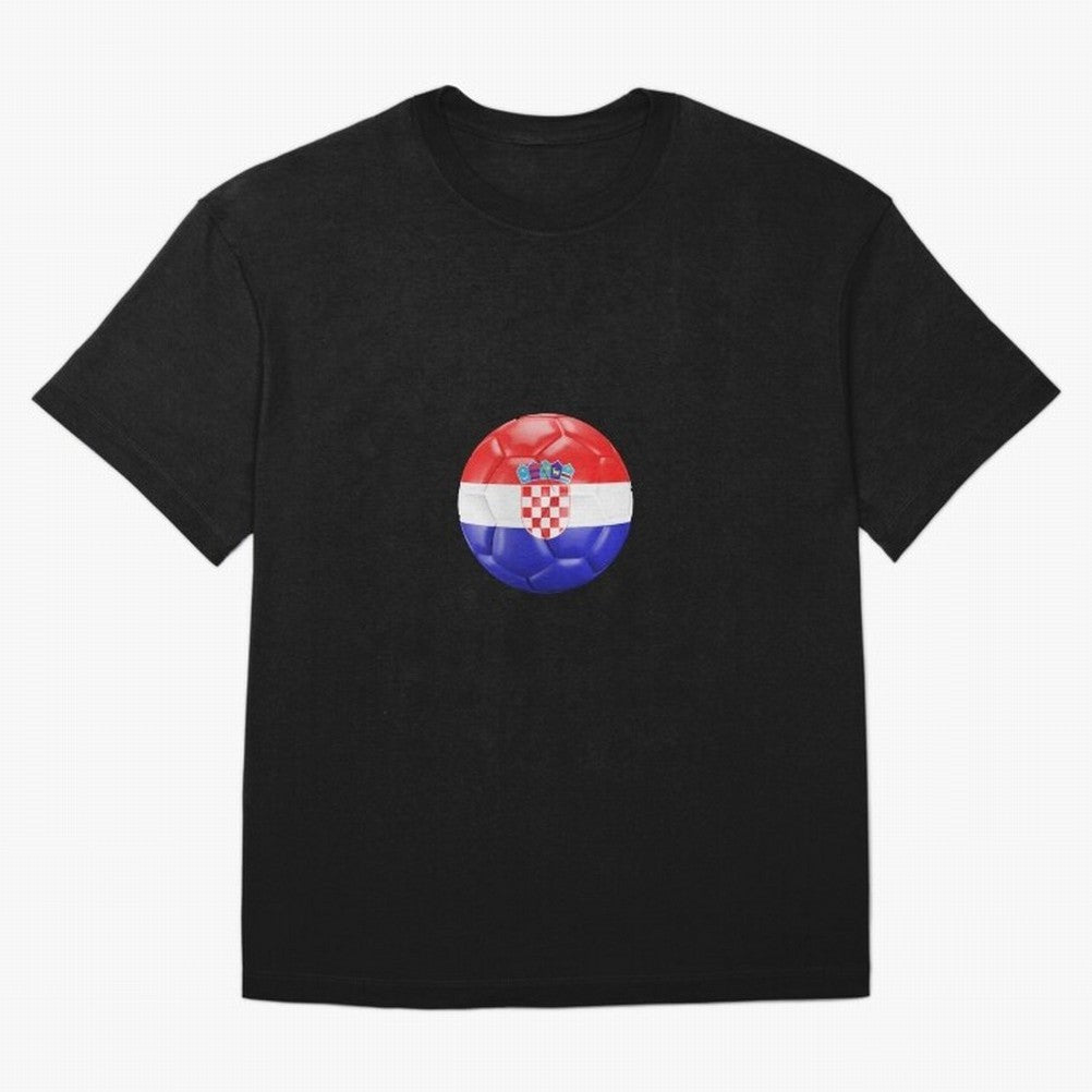 Croatia Football Classic T-Shirt Celebrate the Biggest Stage of Global Football Passion for FIFA World Cup 2026 USA Canada Mexico, Filled with Neymar, England, France and Netherlands, Fan Favorite Moments, National Team Passion, Big Match Drama and