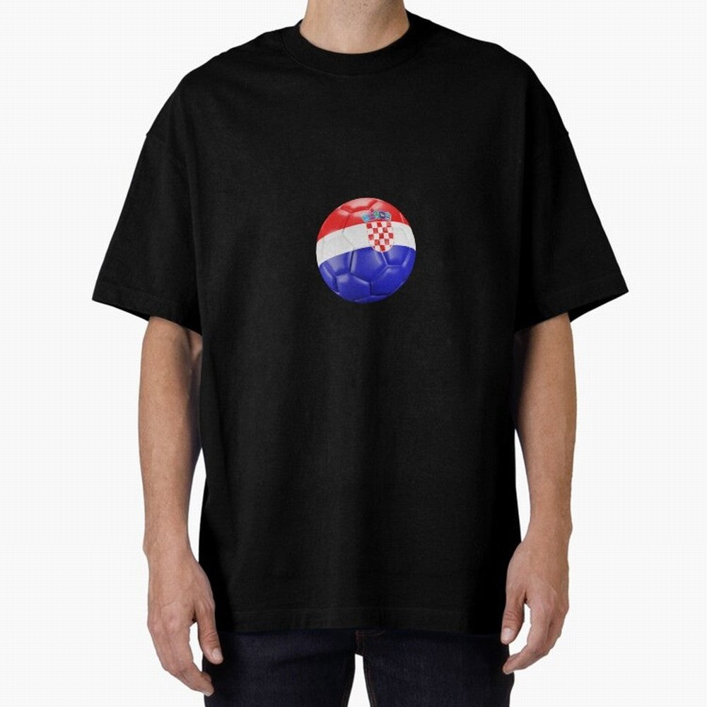 Croatia Ball Classic T-Shirt Bring Match Day Fire to Global Football Passion for FIFA World Cup 2026 Group Stage, Featuring Haaland and Mbappe, Spain, Soccer Culture, Superstar Moments, National Team Dreams and Competitive Fire; Built for