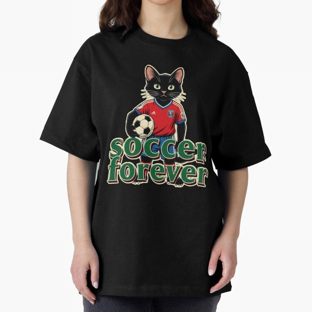 Soccer Forever Retro Cat Classic T-Shirt Elevate FIFA World Cup 2026 USA Canada Mexico Spirit, Centered on Argentina, France and Brazil, Haaland, Tournament Hype, Historic Matchups, Family Viewing Parties and Global Sports Pride; Created for Match