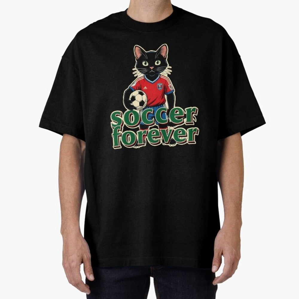 Soccer Forever Retro Cat Classic T-Shirt Elevate FIFA World Cup 2026 USA Canada Mexico Spirit, Centered on Argentina, France and Brazil, Haaland, Tournament Hype, Historic Matchups, Family Viewing Parties and Global Sports Pride; Created for Match