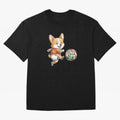 Cute Corgi Soccer Striker - 2026 World Cup Orange Jersey Classic T-Shirt Bring Legendary Rivalry Energy to the FIFA World Cup 2026 Journey through Messi Highlights, Brazil, Portugal and Argentina Pride, Goal Celebration Energy, Supporter Heritage,