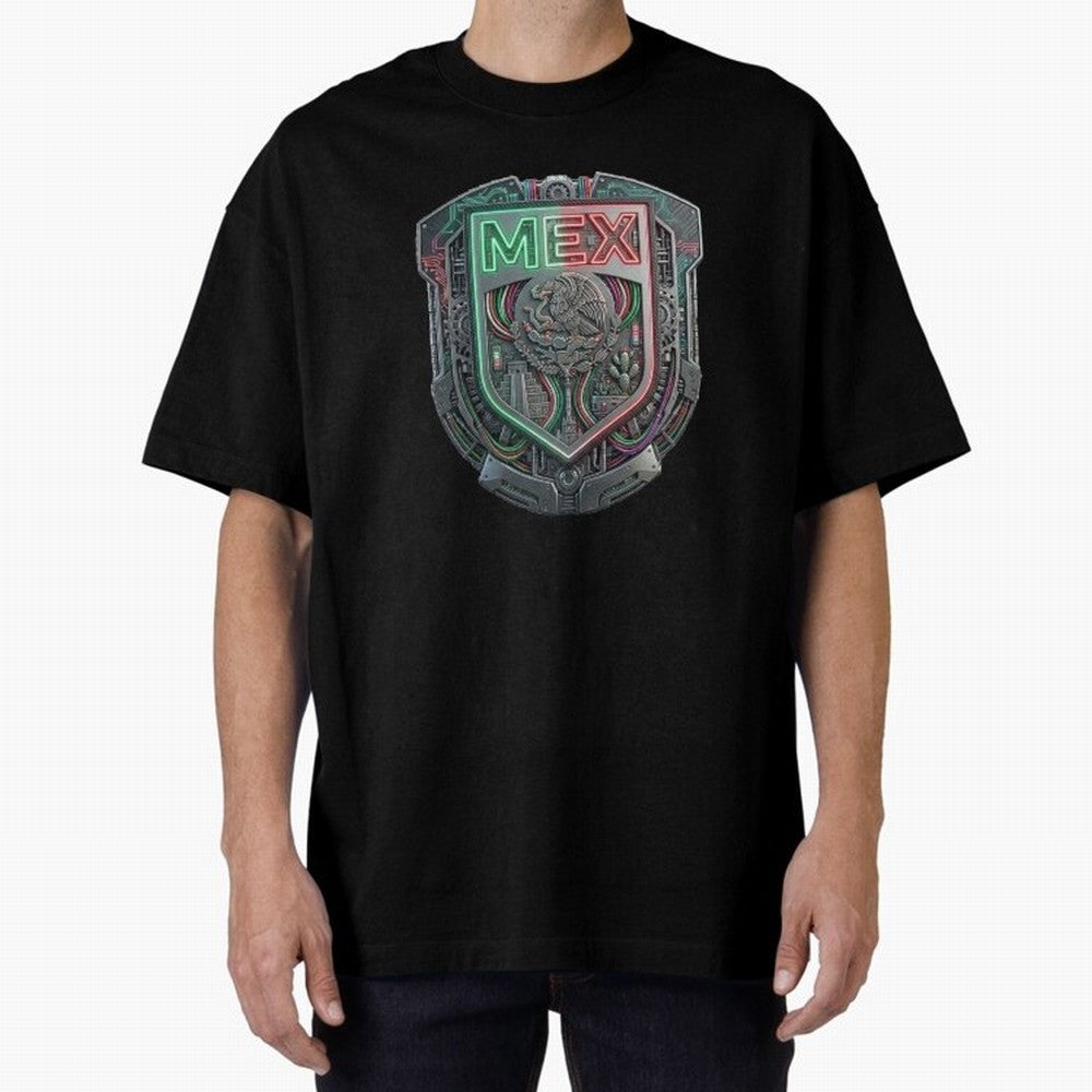 M¨¦xico Shield Heritage - Detailed MEX Eagle Art Classic T-Shirt Relive Global Football Passion for FIFA World Cup 2026, Inspired by Neymar, Haaland and Cristiano Ronaldo, Spain and Netherlands, Match Day Excitement, Supporter Culture, Golden Goals
