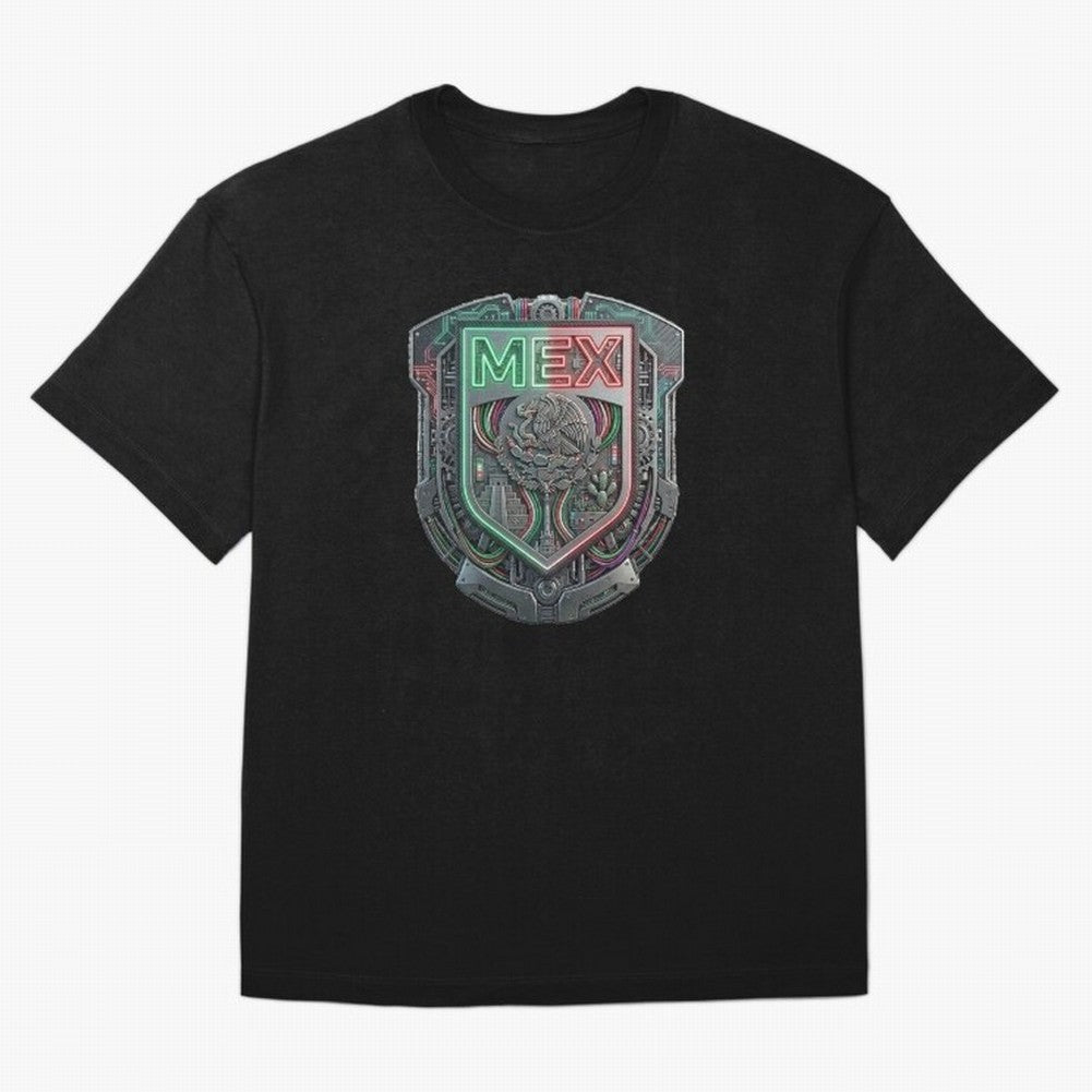 M¨¦xico Shield Heritage - Detailed MEX Eagle Art Classic T-Shirt Relive Global Football Passion for FIFA World Cup 2026, Inspired by Neymar, Haaland and Cristiano Ronaldo, Spain and Netherlands, Match Day Excitement, Supporter Culture, Golden Goals