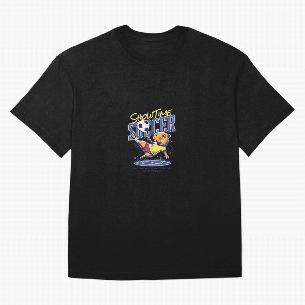 Capybara Soccer Showdown - Showtime World Cup Classic T-Shirt Bring Match Day Fire to FIFA World Cup 2026 for Fans of Neymar and Netherlands, Bringing Game Day Rituals, Football Legends, Country Pride and the Road to the Final; Ideal for Fans Who