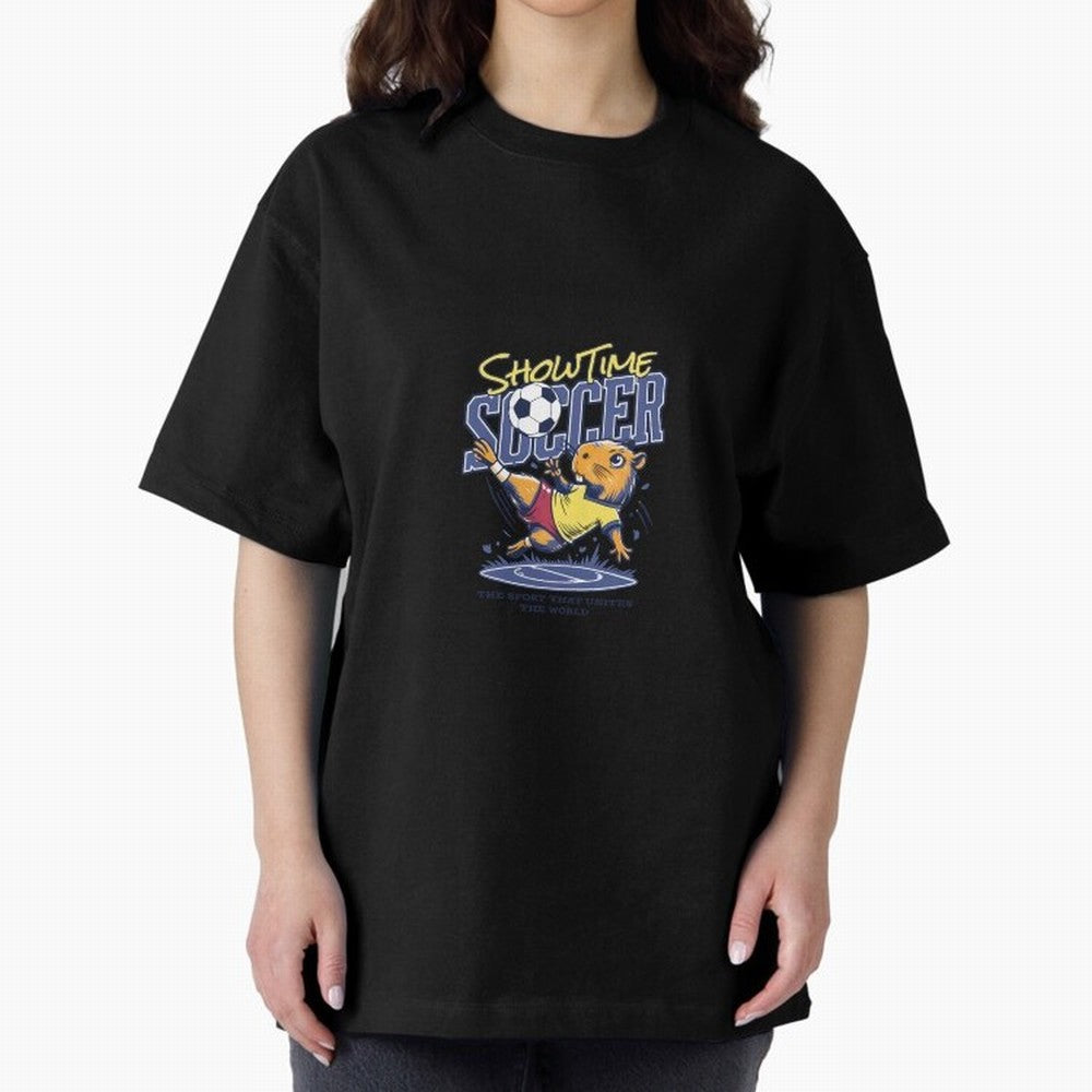 Capybara Soccer Showdown - Showtime World Cup Classic T-Shirt Bring Match Day Fire to FIFA World Cup 2026 for Fans of Neymar and Netherlands, Bringing Game Day Rituals, Football Legends, Country Pride and the Road to the Final; Ideal for Fans Who