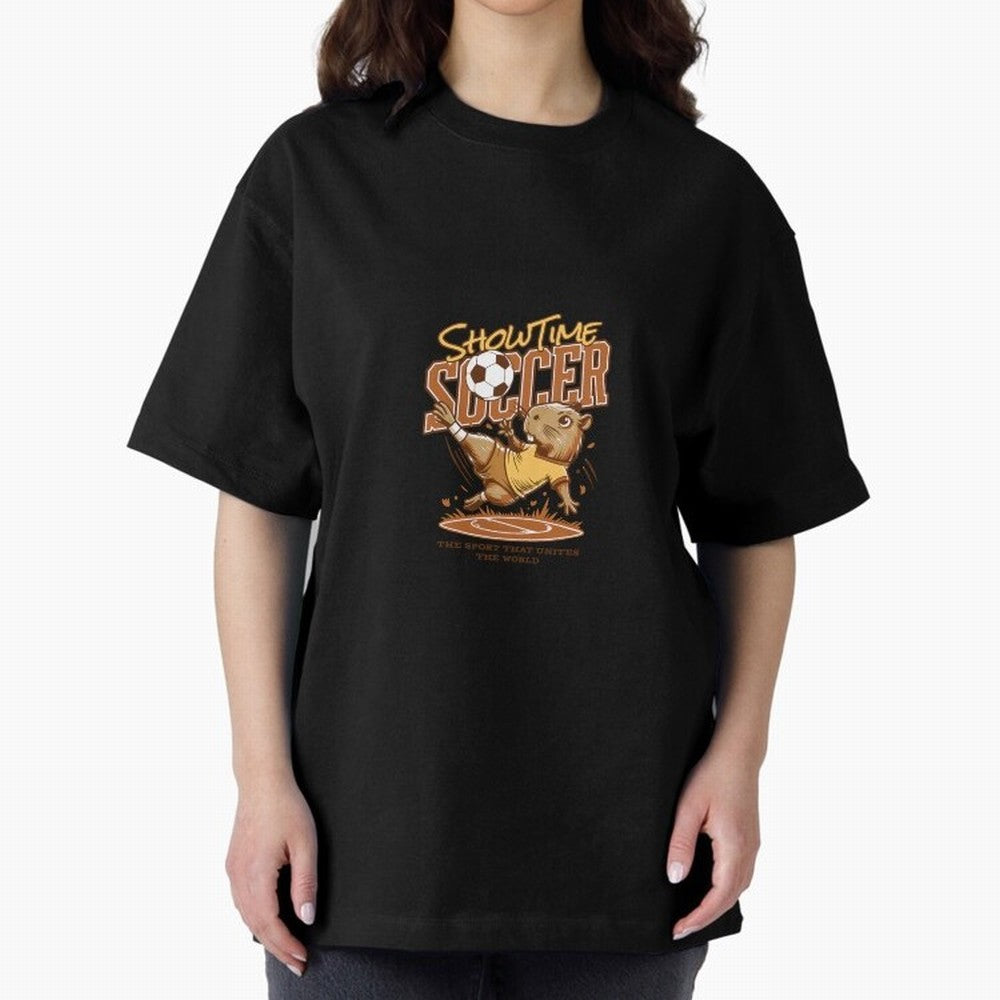 Capybara Playing Soccer Football Vibes Classic T-Shirt Make Every Kick Count in FIFA World Cup 2026 Made for Cristiano Ronaldo, Haaland and CR7, Spain Energy, Game Day Rituals, Football Legends, Country Pride and the Road to the Final; Made for