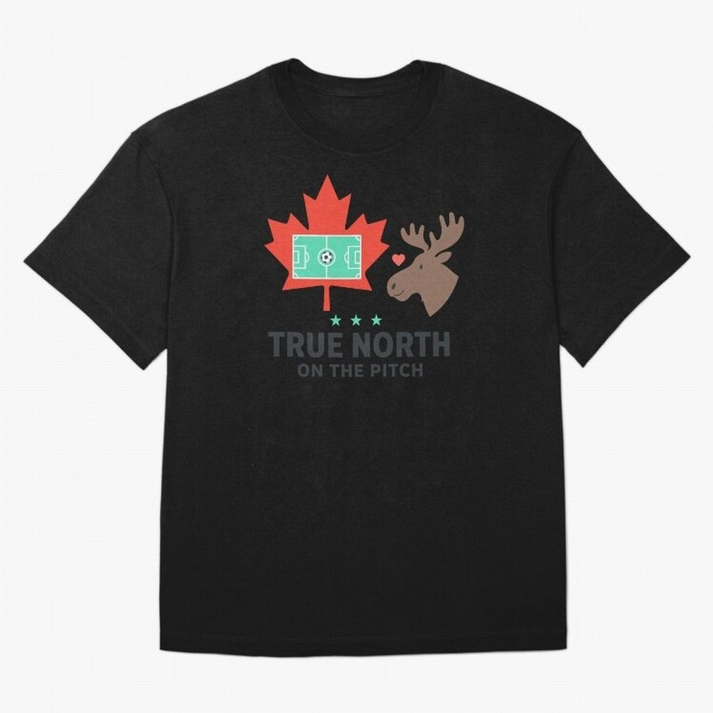 True North on the Pitch Classic T-Shirt Bring World Football Passion into Global Football Passion for FIFA World Cup 2026 USA Canada Mexico, with Haaland and Mbappe, Portugal, Football Festival Excitement, Trophy Ambitions, Country Rivalries and