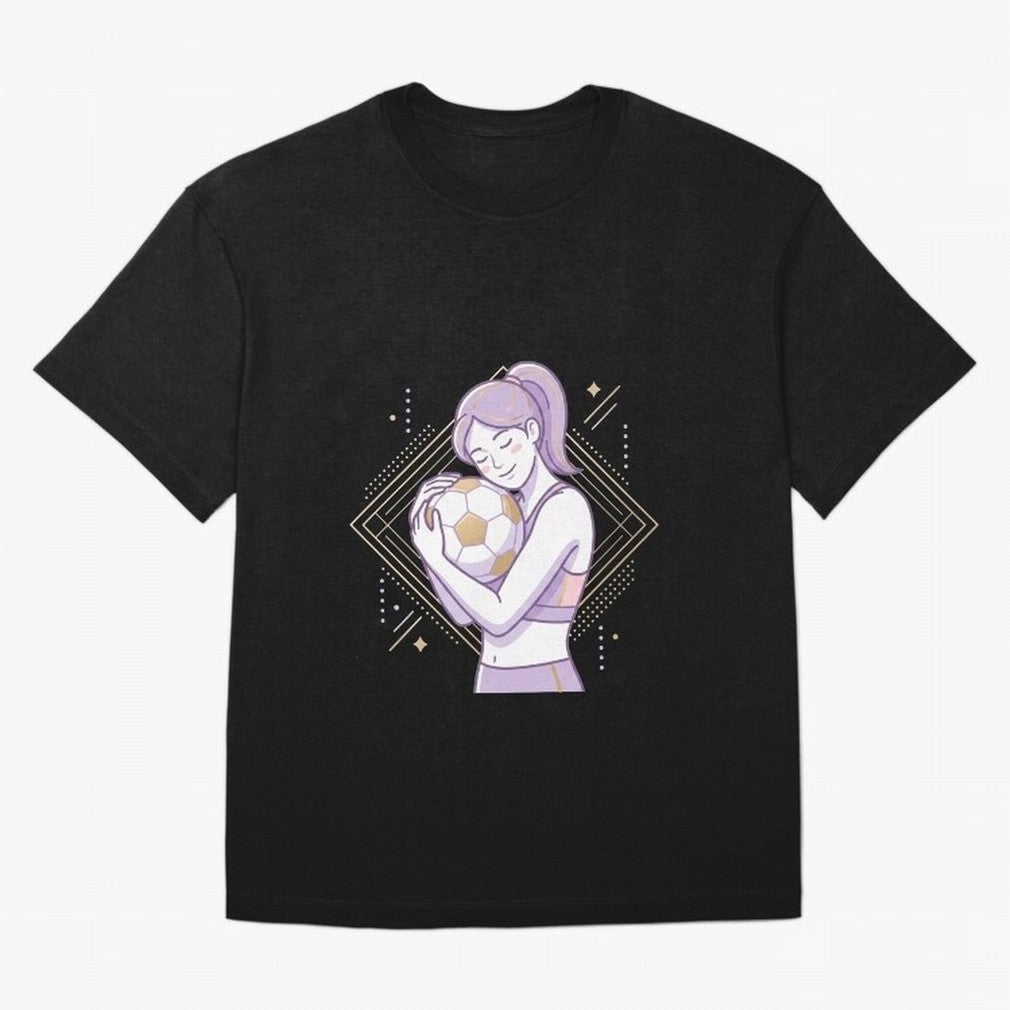Emotional Soccer Girl Love for Football Classic T-Shirt Show Championship Spirit for FIFA World Cup 2026 Group Stage Spirit, Made for Netherlands, CR7 and Messi, Champion Mindset, Group Stage Buzz, Knockout Tension and Passionate Fan Culture; Great