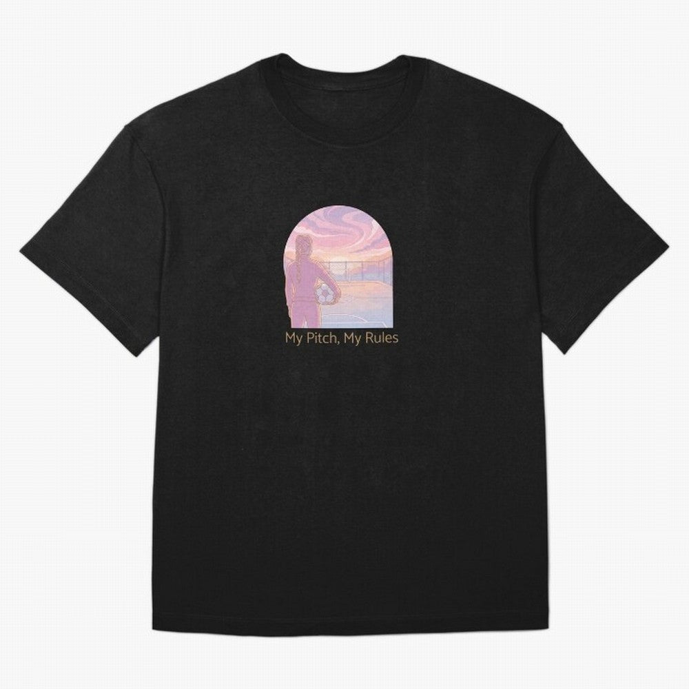 My Pitch My Rules Female Soccer Empowerment Classic T-Shirt Unlock Global Football Passion for FIFA World Cup 2026, Connected to Haaland, England, France and Netherlands, Champion Mindset, Group Stage Buzz, Knockout Tension and Passionate Fan