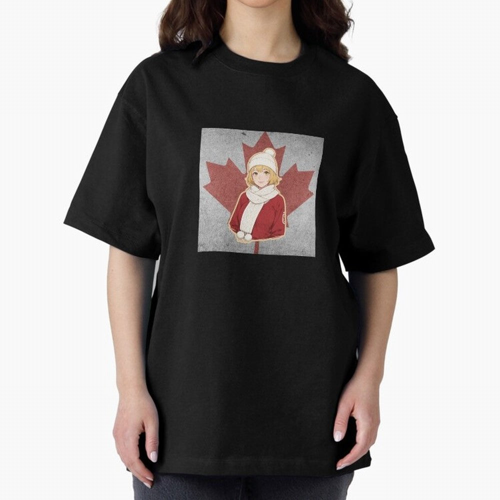 Canada Anime Football Fan Girl World Cup Edition Classic T-Shirt Fuel the FIFA World Cup 2026 USA Canada Mexico Journey through CR7 Highlights, Brazil, Portugal and Argentina Pride, Soccer Culture, Superstar Moments, National Team Dreams and