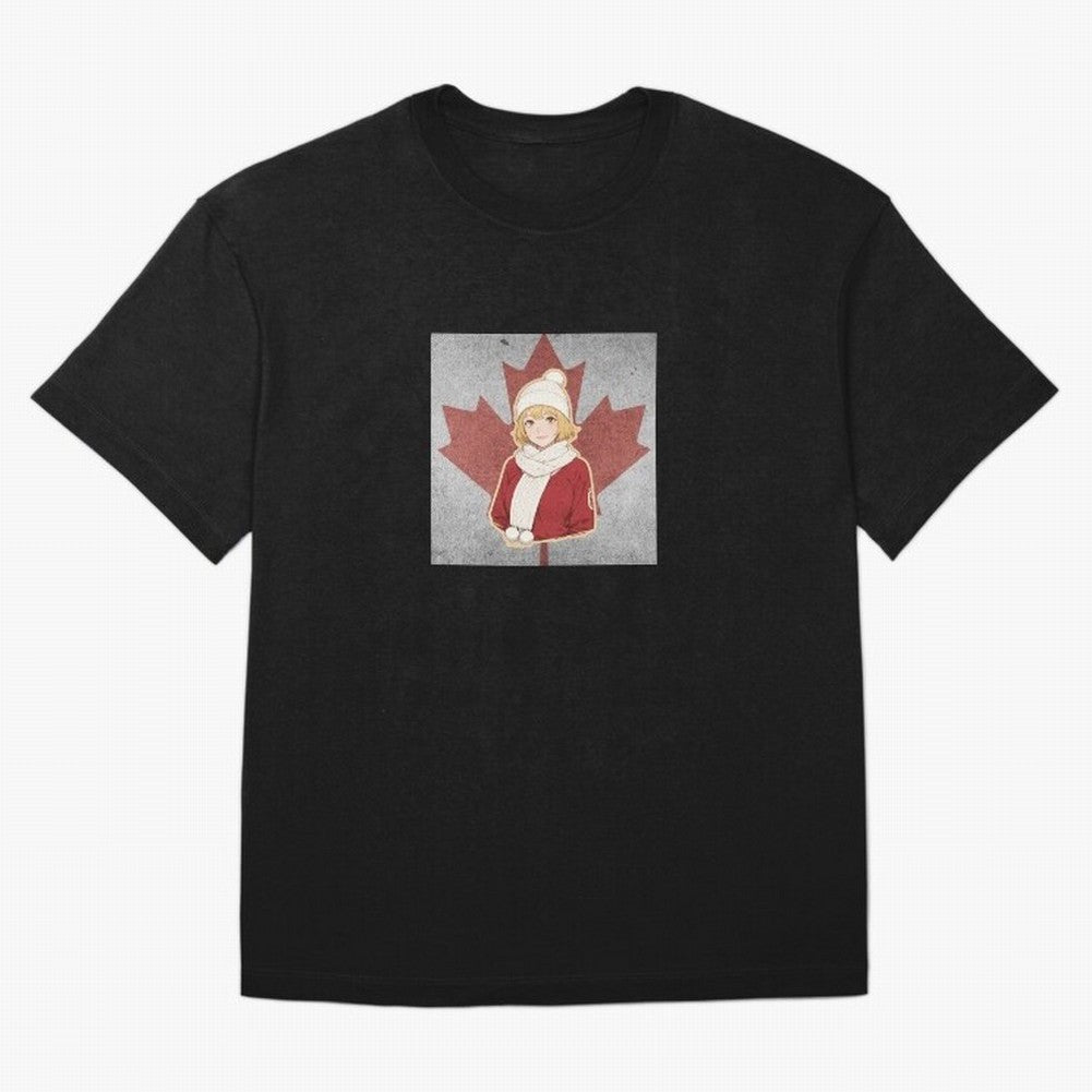 Canada Anime Football Fan Girl World Cup Edition Classic T-Shirt Fuel the FIFA World Cup 2026 USA Canada Mexico Journey through CR7 Highlights, Brazil, Portugal and Argentina Pride, Soccer Culture, Superstar Moments, National Team Dreams and