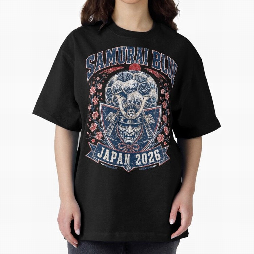 Samurai Blue Japan 2026 World Cup Soccer T-Shirt Classic T-Shirt Turn Football Passion into FIFA World Cup 2026 USA Canada Mexico Connected to Mbappe, Portugal Energy, Stadium Memories, Football Loyalty, International Chants and Championship