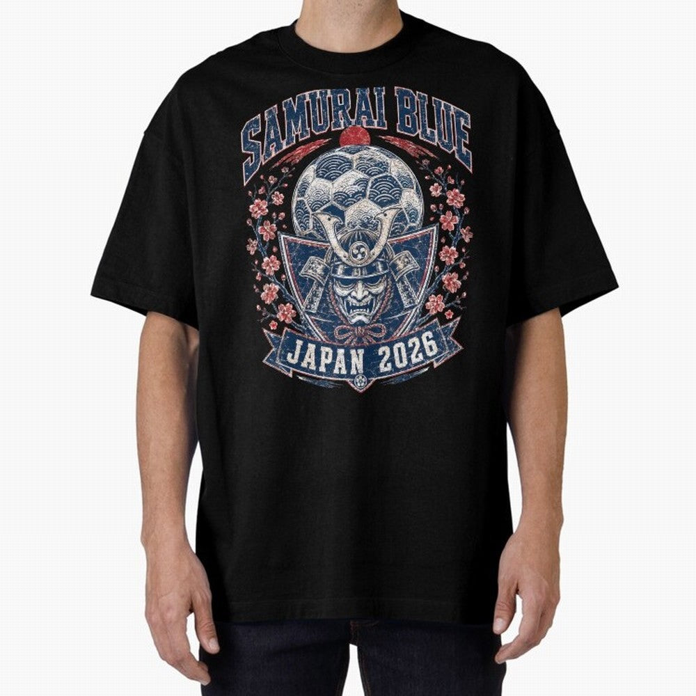 Samurai Blue Japan 2026 World Cup Soccer T-Shirt Classic T-Shirt Turn Football Passion into FIFA World Cup 2026 USA Canada Mexico Connected to Mbappe, Portugal Energy, Stadium Memories, Football Loyalty, International Chants and Championship