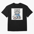 Cute Soccer Kitten #10 - FIFA 2026 World Cup Fan Art Classic T-Shirt Capture Stadium Memories from the FIFA World Cup 2026 Group Stage Journey through Cristiano Ronaldo Highlights, France and Portugal Pride, Soccer Culture, Superstar Moments,