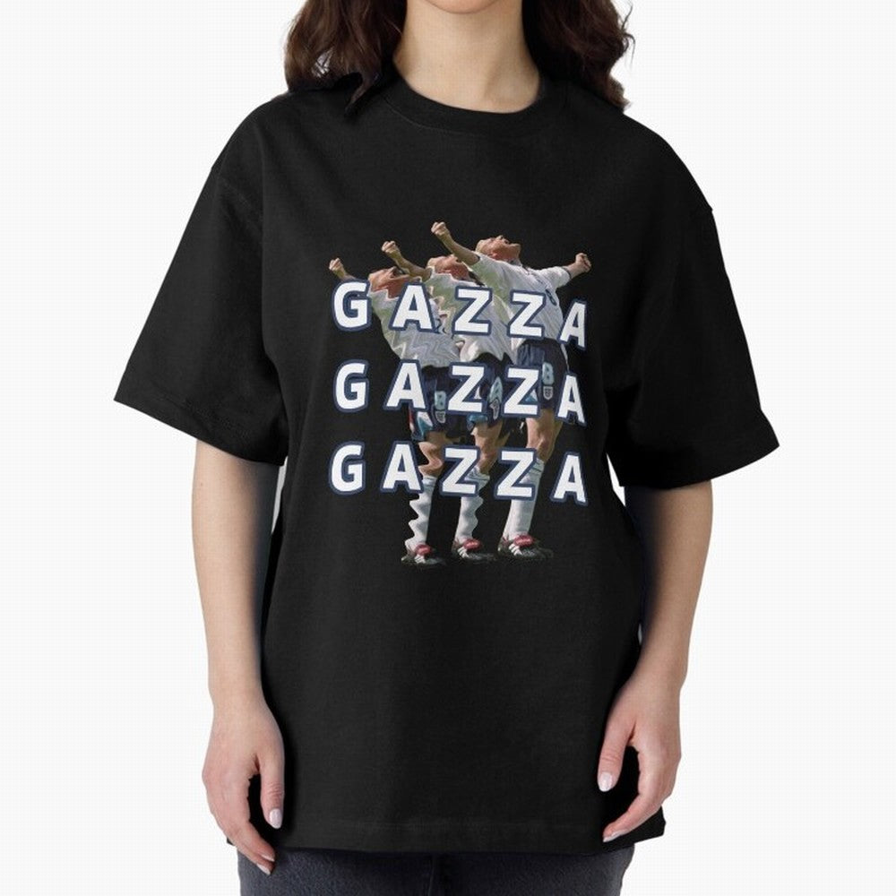 Gazza England Celebration Euro 96 Classic T-Shirt Show Up for the Glory of FIFA World Cup 2026 USA Canada Mexico Spirit, Inspired by Portugal, Haaland, Retro Football Energy, Iconic Rivalries, Trophy Chase Drama and Stadium Atmosphere; Perfect for