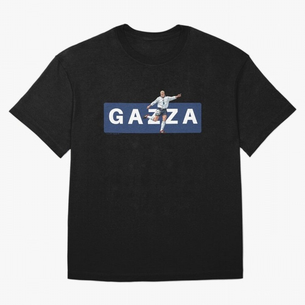 Gazza England Retro T-shirt Classic T-Shirt Feel the Roar of Match Day Hype around FIFA World Cup 2026 USA Canada Mexico, Messi, Neymar and Mbappe, Argentina, France and Brazil, Vintage Soccer Flavor, Modern Football Stars, National Flags and Final