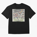 The Decisive Goal - Player #8 Stadium Action Illustration Classic T-Shirt Make Every Kick Count in the FIFA World Cup 2026 Group Stage Journey through Messi and Cristiano Ronaldo Highlights, Portugal, Spain and Germany Pride, Football Passion,