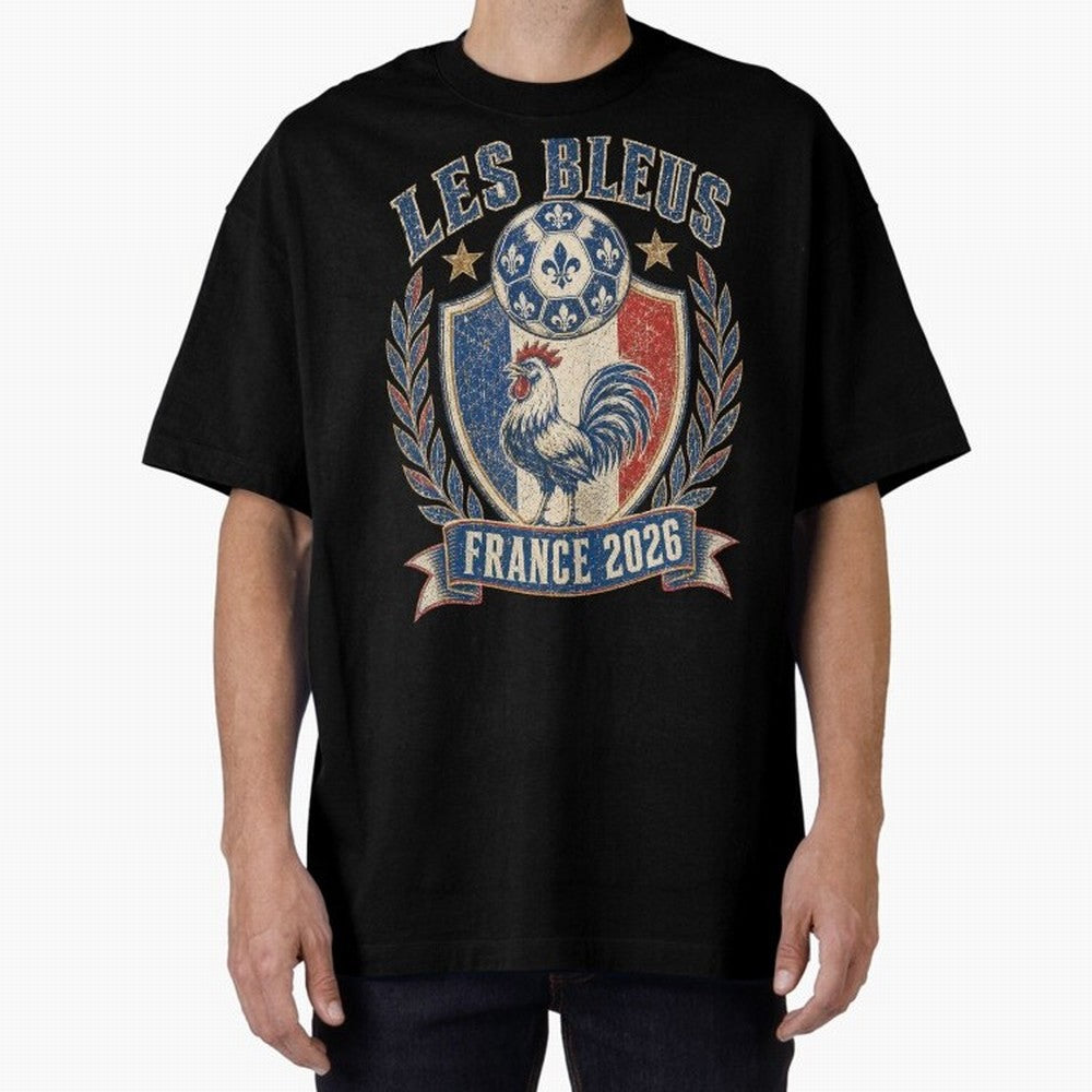 Les Bleus France 2026 World Cup Soccer T-Shirt Classic T-Shirt Turn Football Passion into the FIFA World Cup 2026 USA Canada Mexico Journey through Haaland Highlights, England Pride, Game Day Rituals, Football Legends, Country Pride and the Road to