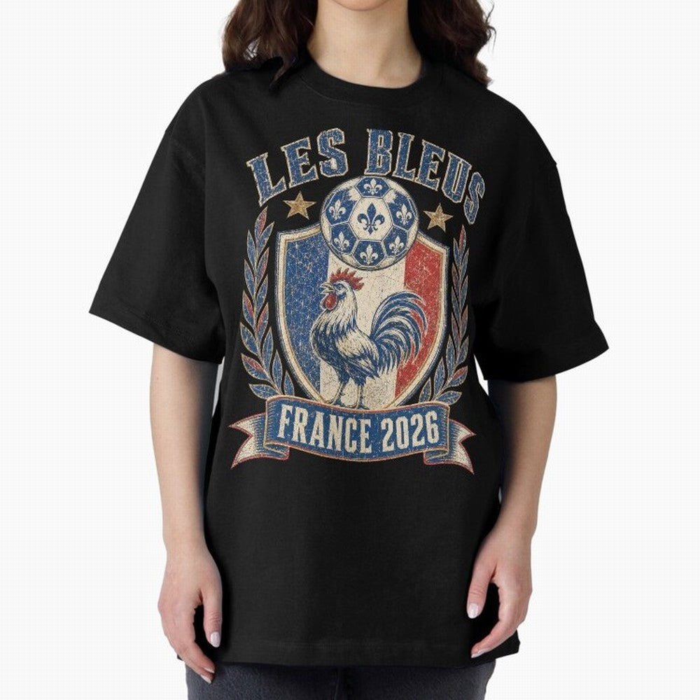 Les Bleus France 2026 World Cup Soccer T-Shirt Classic T-Shirt Turn Football Passion into the FIFA World Cup 2026 USA Canada Mexico Journey through Haaland Highlights, England Pride, Game Day Rituals, Football Legends, Country Pride and the Road to
