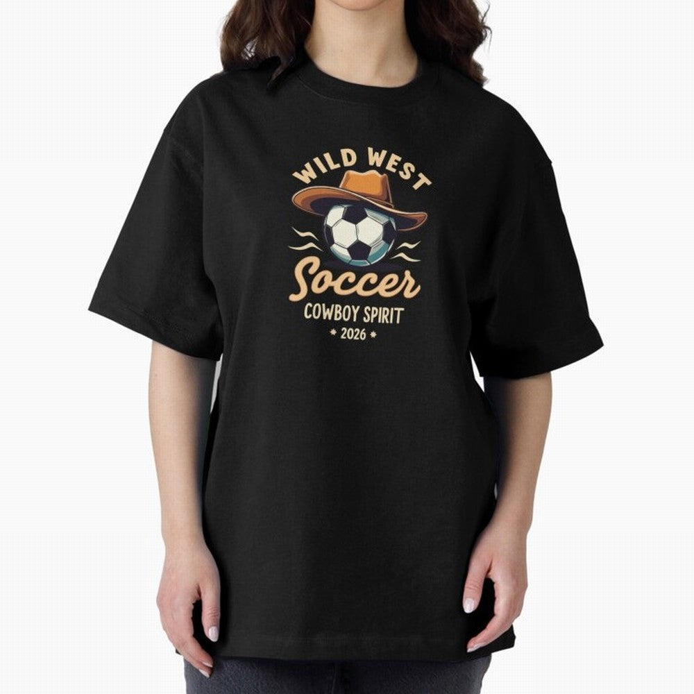 Wild West Soccer Cowboy Spirit World Cup 2026 Classic T-Shirt Bring Legendary Rivalry Energy to Match Day Hype around FIFA World Cup 2026 Group Stage, Messi, Neymar and Mbappe, England, Global Supporter Spirit, Legendary Goals, National Colors and