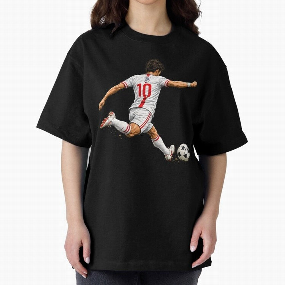 England Football Sticker Number 10 Three Lions Classic T-Shirt Remember FIFA World Cup 2026 Group Stage for Fans of Messi and Cristiano Ronaldo and England, Bringing Fan Favorite Moments, National Team Passion, Big Match Drama and Soccer History;