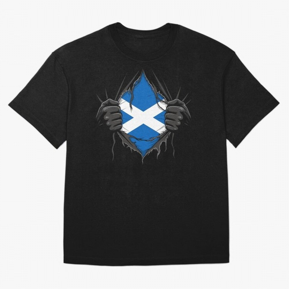 Scotland Flag - National Team Fans Classic T-Shirt Follow the Final Road of Global Football Passion for FIFA World Cup 2026 Group Stage, Featuring Cristiano Ronaldo, Haaland and CR7, Spain, Supporter Pride, Iconic Celebrations, Legendary Names and