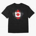 Canada Flag - National Team Fans Classic T-Shirt Celebrate Global Passion for the FIFA World Cup 2026 USA Canada Mexico Journey through Mbappe and Neymar Highlights, France Pride, Tournament Hype, Historic Matchups, Family Viewing Parties and