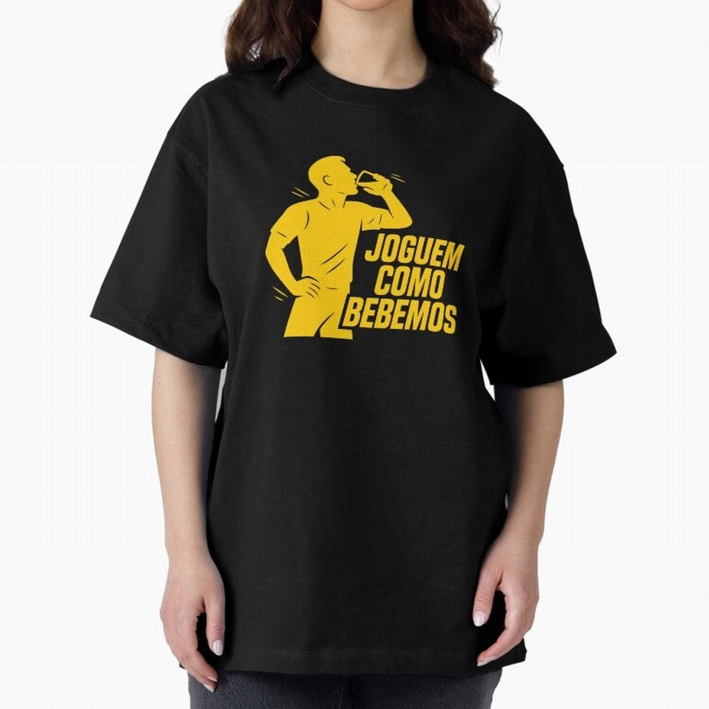 Joguem Como Bebemos Classic T-Shirt Celebrate the Magic of FIFA World Cup 2026 Group Stage Spirit, Driven by Portugal, Messi, Match Day Excitement, Supporter Culture, Golden Goals and Global Football Passion; Perfect for Supporters Who Want Bold