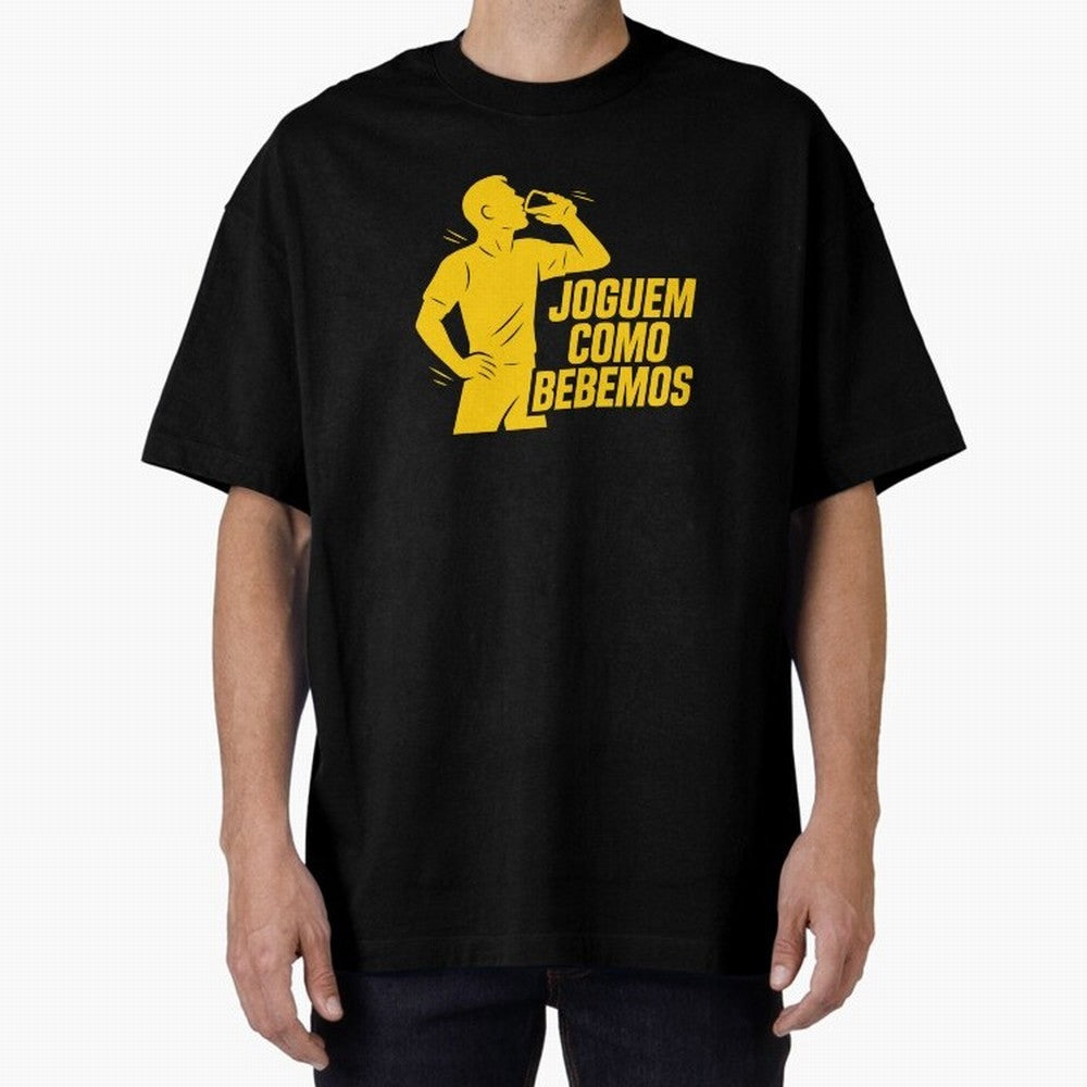 Joguem Como Bebemos Classic T-Shirt Celebrate the Magic of FIFA World Cup 2026 Group Stage Spirit, Driven by Portugal, Messi, Match Day Excitement, Supporter Culture, Golden Goals and Global Football Passion; Perfect for Supporters Who Want Bold