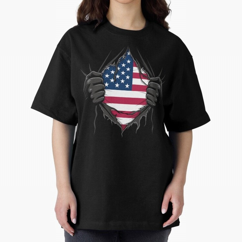 USA Flag - National Team Fans Classic T-Shirt Back Your Heroes with Match Day Hype around FIFA World Cup 2026, Mbappe and Neymar, England, Champion Mindset, Group Stage Buzz, Knockout Tension and Passionate Fan Culture; Perfect for Supporters Who