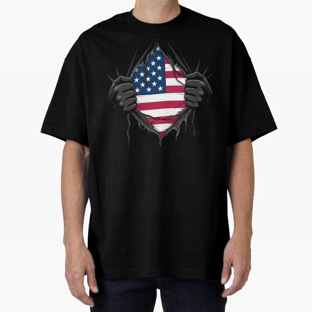 USA Flag - National Team Fans Classic T-Shirt Back Your Heroes with Match Day Hype around FIFA World Cup 2026, Mbappe and Neymar, England, Champion Mindset, Group Stage Buzz, Knockout Tension and Passionate Fan Culture; Perfect for Supporters Who