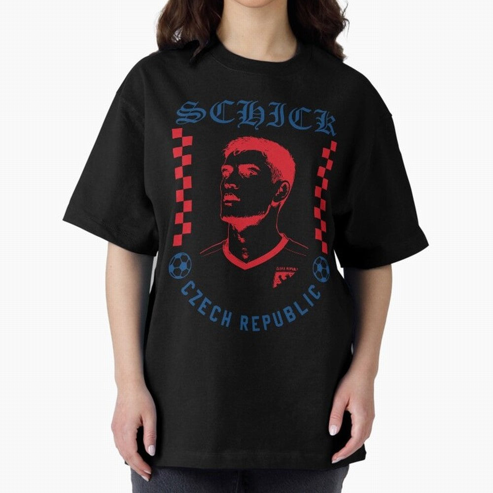 Schick Czech Republic Soccer Legend Retro Football Graphic Classic T-Shirt Feel the Roar of FIFA World Cup 2026 USA Canada Mexico Centered on Mbappe, England, France and Netherlands Energy, Champion Mindset, Group Stage Buzz, Knockout Tension and