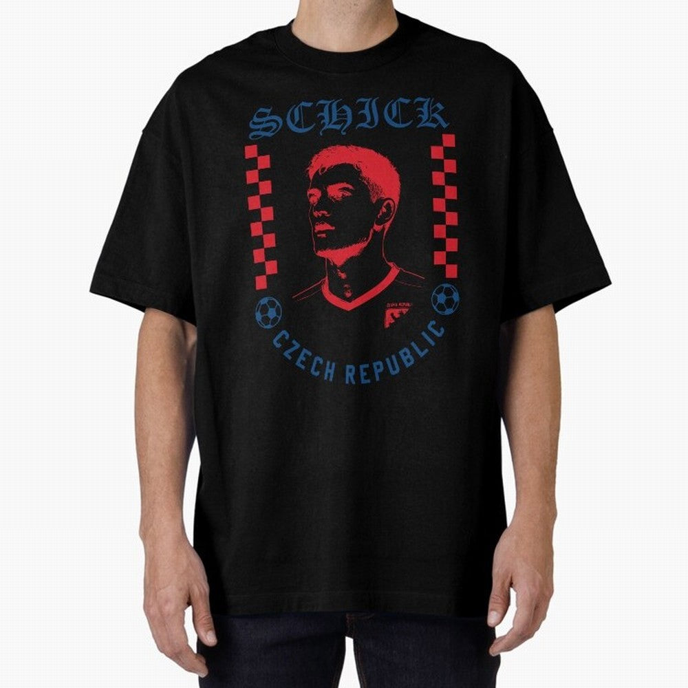Schick Czech Republic Soccer Legend Retro Football Graphic Classic T-Shirt Feel the Roar of FIFA World Cup 2026 USA Canada Mexico Centered on Mbappe, England, France and Netherlands Energy, Champion Mindset, Group Stage Buzz, Knockout Tension and