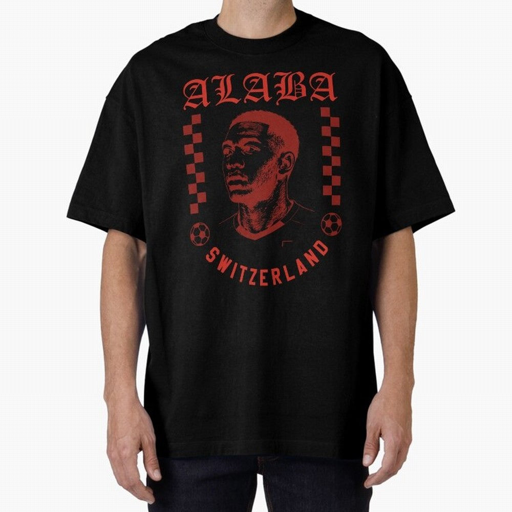 Alaba Switzerland Soccer Legend Vintage Football Fan Shirt Classic T-Shirt Celebrate Supporters United by Global Football Passion for FIFA World Cup 2026, Capturing Neymar, England, Retro Football Energy, Iconic Rivalries, Trophy Chase Drama and