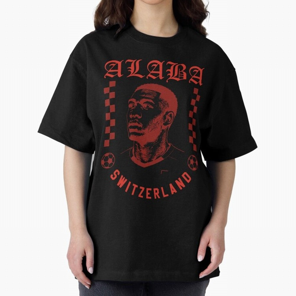 Alaba Switzerland Soccer Legend Vintage Football Fan Shirt Classic T-Shirt Celebrate Supporters United by Global Football Passion for FIFA World Cup 2026, Capturing Neymar, England, Retro Football Energy, Iconic Rivalries, Trophy Chase Drama and