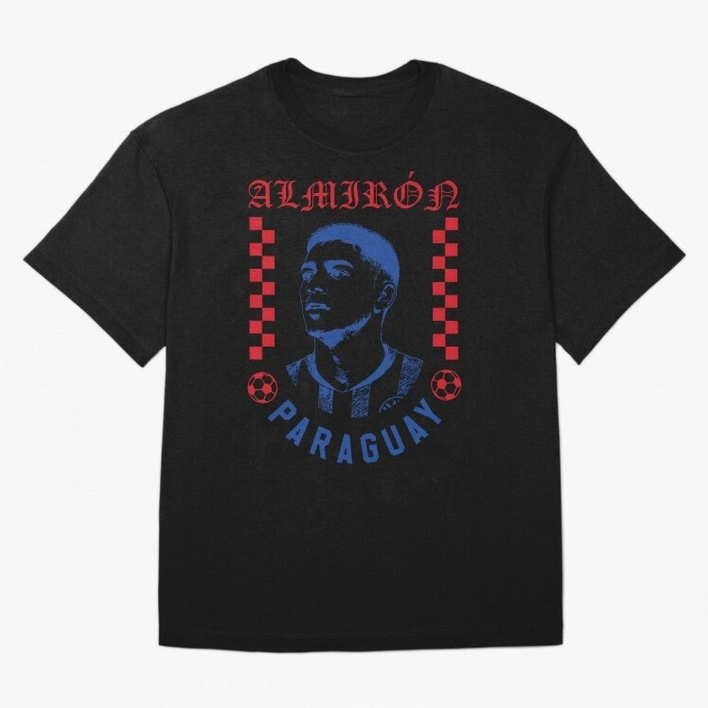 Almir¨®n Paraguay Soccer Legend Vintage Football Fan Graphic Classic T-Shirt Showcase FIFA World Cup 2026 USA Canada Mexico Inspired by Mbappe, Portugal, Spain and Germany Energy, Retro Football Energy, Iconic Rivalries, Trophy Chase Drama and