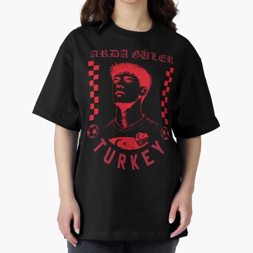 Arda G¨¹ler Turkey Soccer Legend Retro Football Fan Design Classic T-Shirt Experience FIFA World Cup 2026 USA Canada Mexico for Fans of Cristiano Ronaldo, Haaland and CR7 and Spain and Netherlands, Bringing Goal Celebration Energy, Supporter