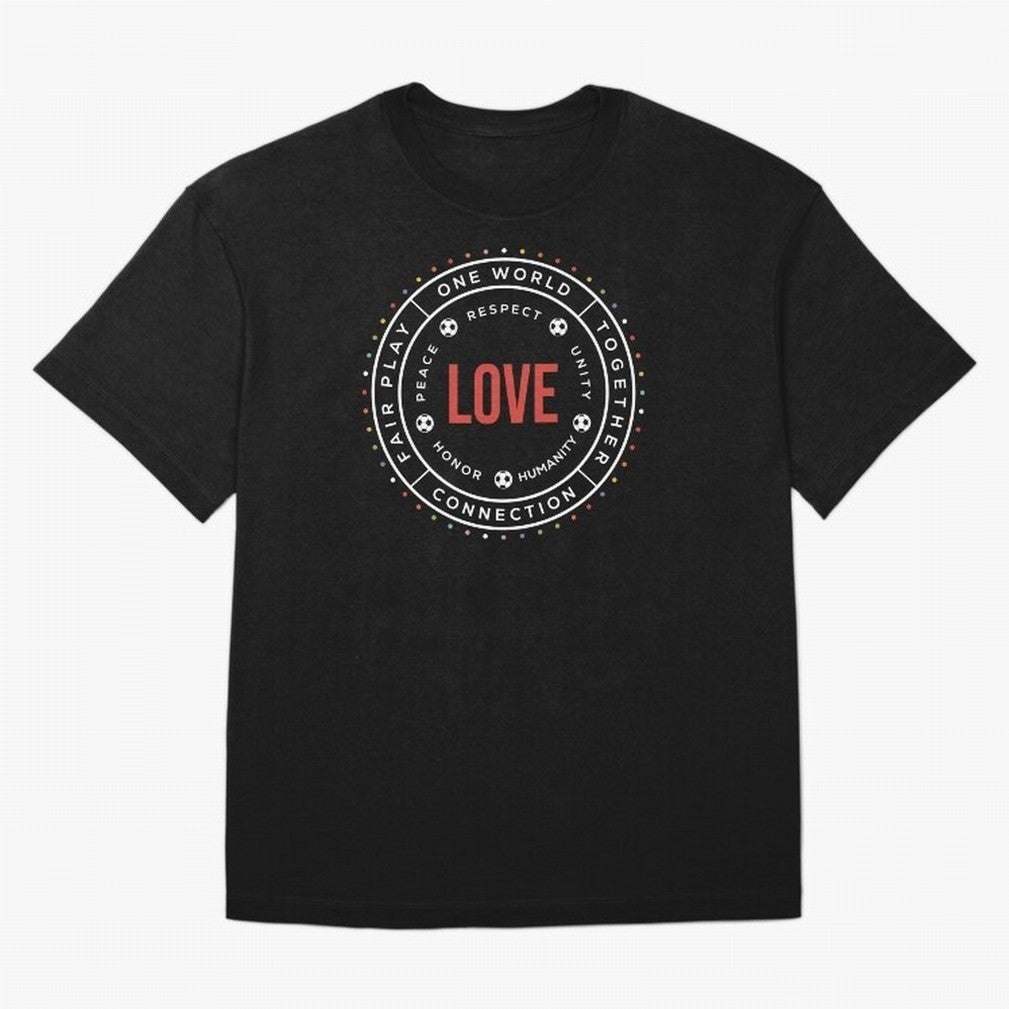 One World One Game ¡ª Soccer World Cup 2026 Love Unity Design Classic T-Shirt Bring Stadium Energy to Match Day Hype around FIFA World Cup 2026 USA Canada Mexico, CR7, Spain and Netherlands, Worldwide Fan Energy, Dramatic Goals, Stadium Lights and