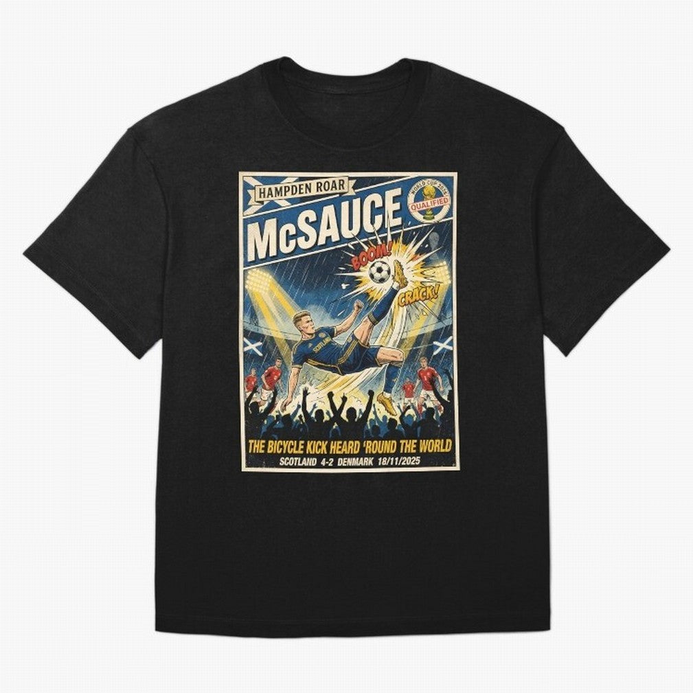 McSauce Goal November 18th 2025 Classic T-Shirt Stand with the FIFA World Cup 2026 USA Canada Mexico Journey through Neymar, Haaland and Cristiano Ronaldo Highlights, Spain and Netherlands Pride, Retro Football Energy, Iconic Rivalries, Trophy