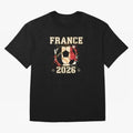 Front Print France Soccer World Cup 2026 - French Fan Gift T-Shirt_84561762 Classic T-Shirt Make Memories around Match Day Hype around FIFA World Cup 2026 Group Stage, Neymar, Haaland and Cristiano Ronaldo, England, France and Netherlands,
