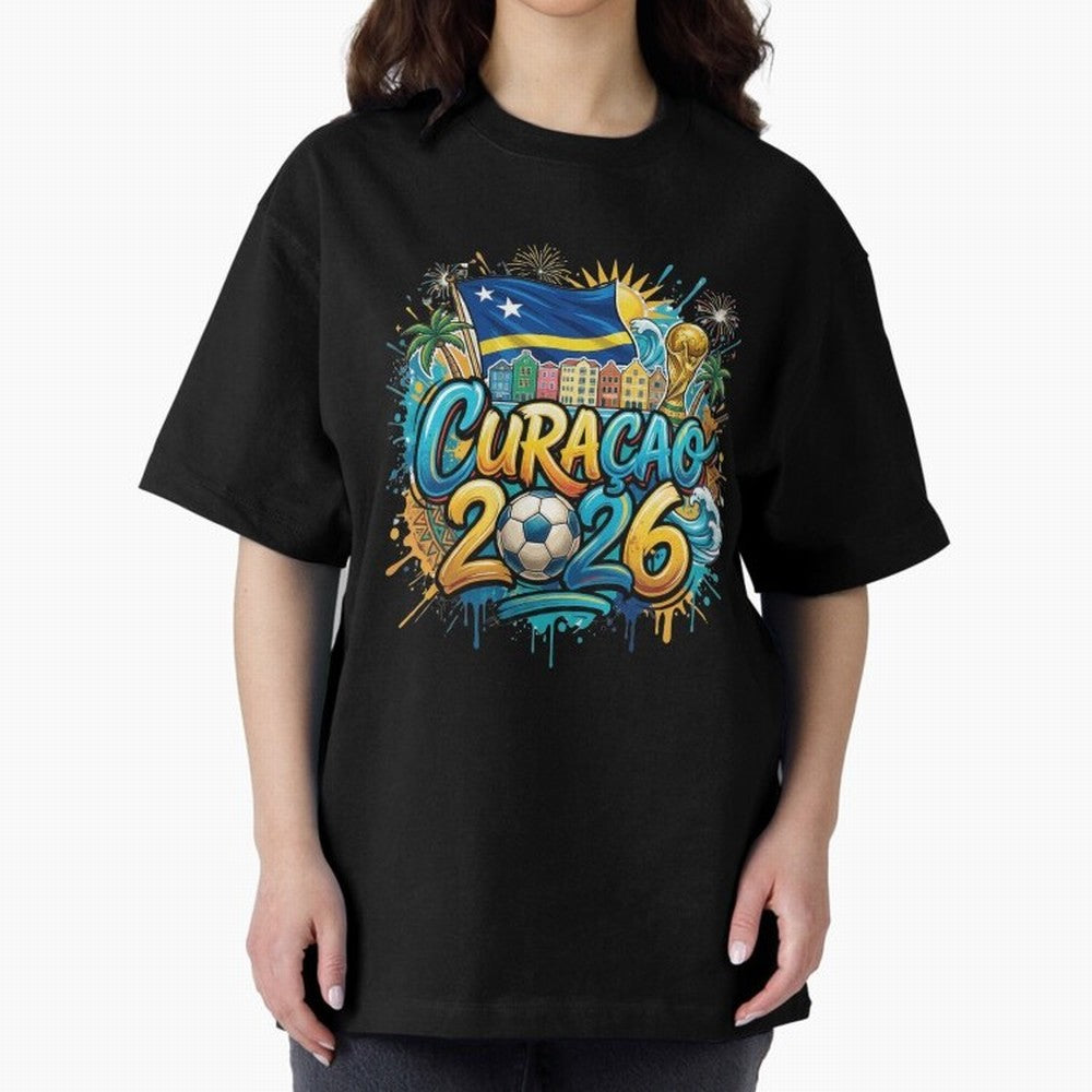 Curacao World Cup 2026 Football Legacy Classic T-Shirt Represent the Passion of FIFA World Cup 2026 Inspired by Neymar, Argentina Energy, Game Day Rituals, Football Legends, Country Pride and the Road to the Final; Perfect for Fans, Collectors,
